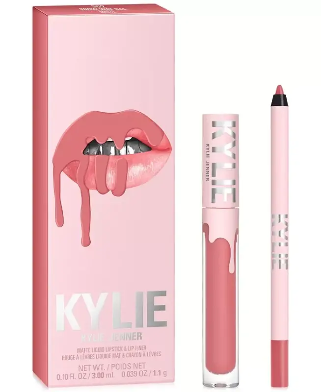 2-Pc. Matte Lip Kit-302 Snow Way Bae - KYLIE COSMETICS