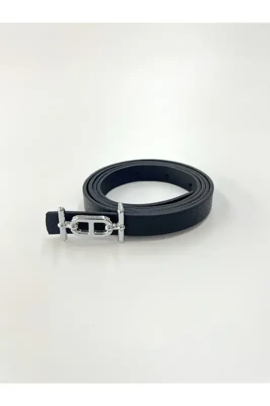 2'ли Серебряная Пряжка Тонкий Ремень, Брючный Ремень, Ремень для Рубашки, Ремень для Куртки-Разный - 8