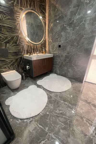 2Lİ SEVİMLİ AYIQ FIGURLI POST VANNASI TO'PLAMI HOжатхона TO'PLAMI 80x80 ва 100x100 - 7