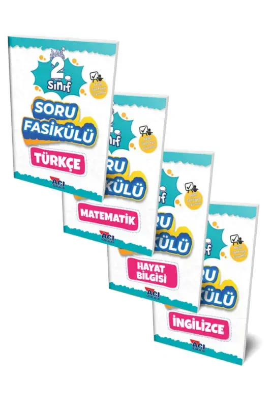 2nd Grade All Subjects Worksheet Test Set - AÇI YAYINLARI