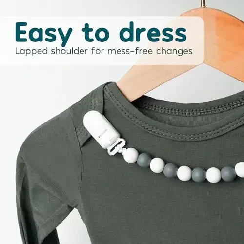 2PK Ultra Soft Tug'ilgan chaqaloqlar uchun tugunli uyqu libosi - Qizlar uchun bolalar uchun kasalxonadan uyga kelish uchun shlyapa, kamon, qisqich va so'lak oldidan iborat to'plam - 3