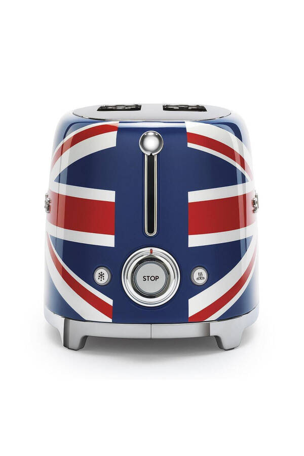 50's Style Retro İngiliz Bayrak Ekmek Kızartma Makinesi Tsf01ujeu - 3
