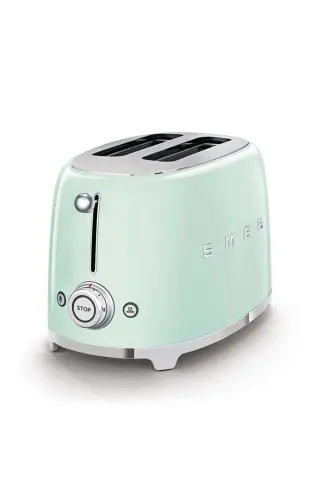 50's Style Retro Yeşil Ekmek Kızartma Makinesi TSF01PGEU - Yeşil - 6