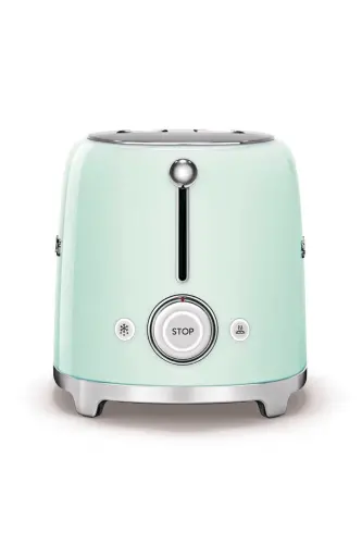 50's Style Retro Yeşil Ekmek Kızartma Makinesi TSF01PGEU - Yeşil - 7