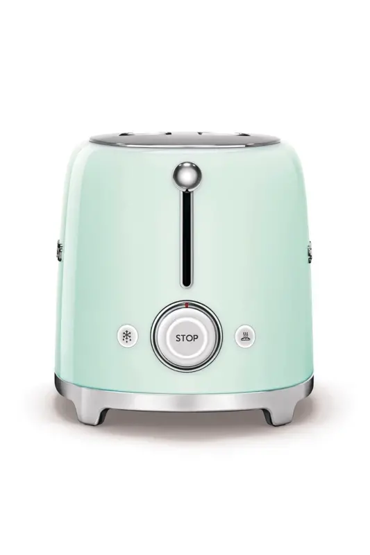 50's Style Retro Yeşil Ekmek Kızartma Makinesi TSF01PGEU - Yeşil - 7