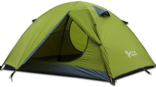 HILLMAN 1/2/3/4 Person Tents for Camping Instant Lightweight Backpacking Tents Easy Set Up Waterproof Family Camping Tent with Rainfly & Carry Bag Portable Dome Tent for Camping Hiking & Traveling - HILLMAN