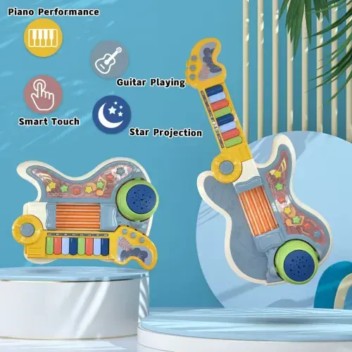 3-5 Years Toy Musical Instruments, ABS Multicolor - 6