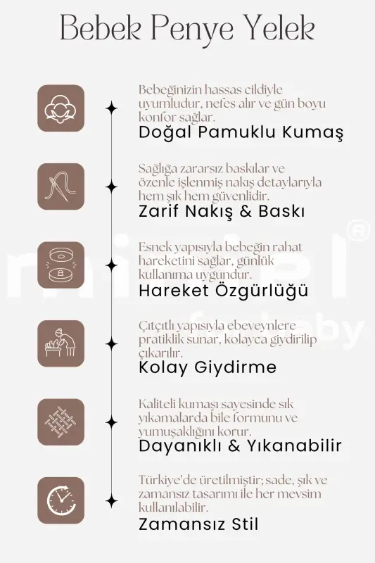 Unisex Bebek Toplu Ayıcık Nakışlı Organik Pamuklu 3-6-9 Ay 3Lü Penye Bebek Yelek Set-SARI - MINIEL