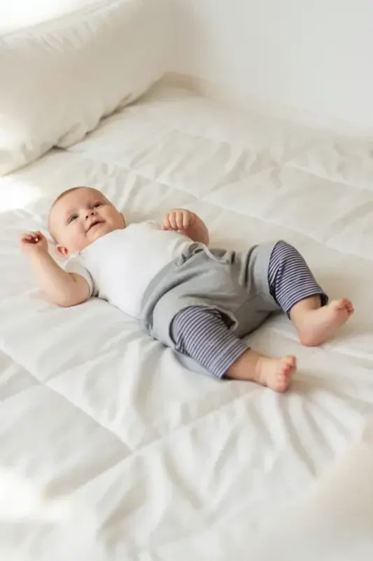 3-6 Months, One Size, Baby Boy Winter Sweatpants - 1