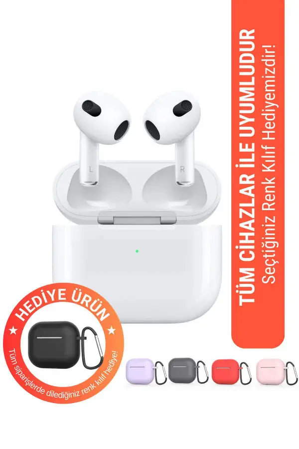 3-avlod iOS-Android bilan mos keladigan Yangi avlod Bluetooth quloqchinlari A+++ turli xil rangdagi qopqoq sovg'a qilingan - 1