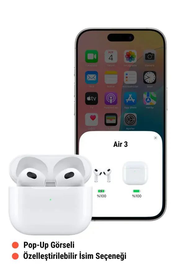 3-avlod iOS-Android bilan mos keladigan Yangi avlod Bluetooth quloqchinlari A+++ turli xil rangdagi qopqoq sovg'a qilingan - 5