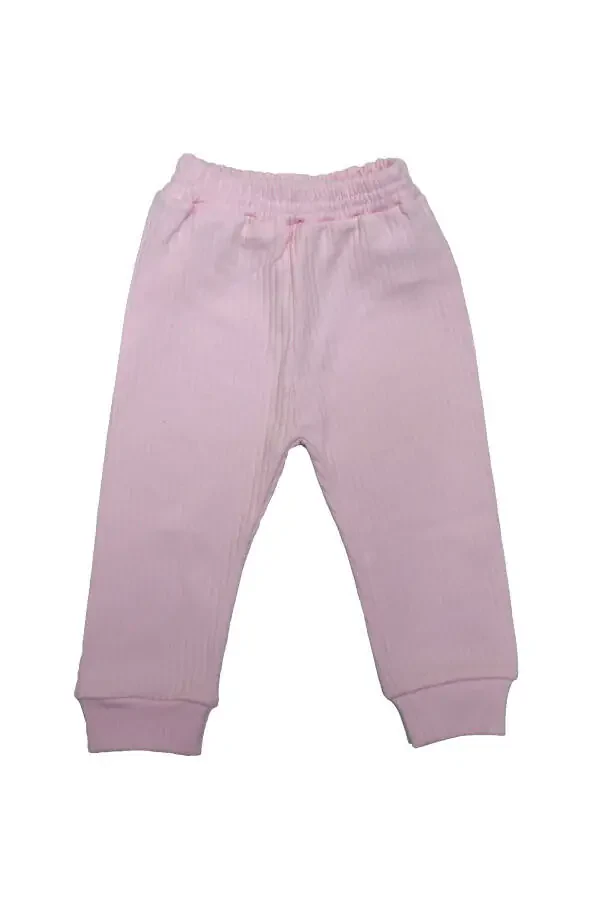 3 dona 100% paxta ipli likralı chaqaloq tayt yag'ona pastki tayt kundalik - 16