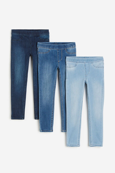 3 dona denim jinsi jeggings - 1