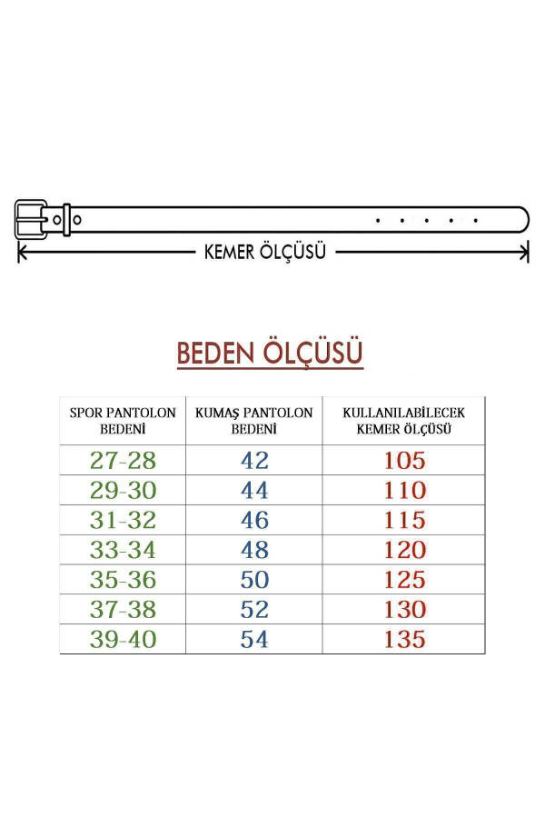 3 dona Erkaklar kamarlari Jinsi va kanvasga mos - 7