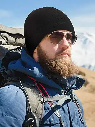 3 dona Qishki iliq bosh suyagi qalpoq Yumshoq junli shapka Qalin shamoldan himoya qiluvchi soat shapkasi chang'i o'yinlari Ochiq havoda erkaklar ayollar uchun iliq rangli - 2