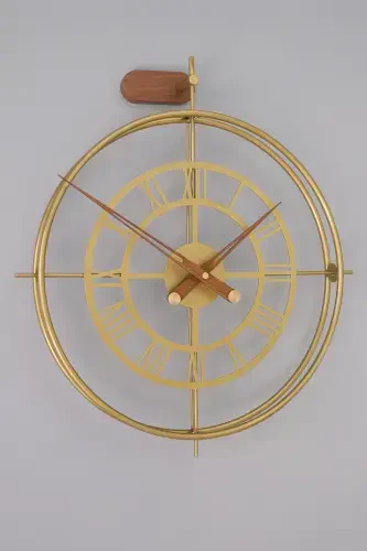 3 dona Romera Classic Exclusive, zamonaviy dekorativ metall 3 dona devor soati - 8