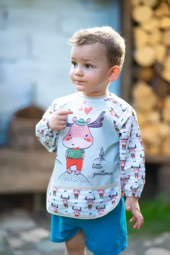 3 дона сув ўтказмайдиган жирафа, буғу, жўжа нақшли бебе - DUBI BABY (1)