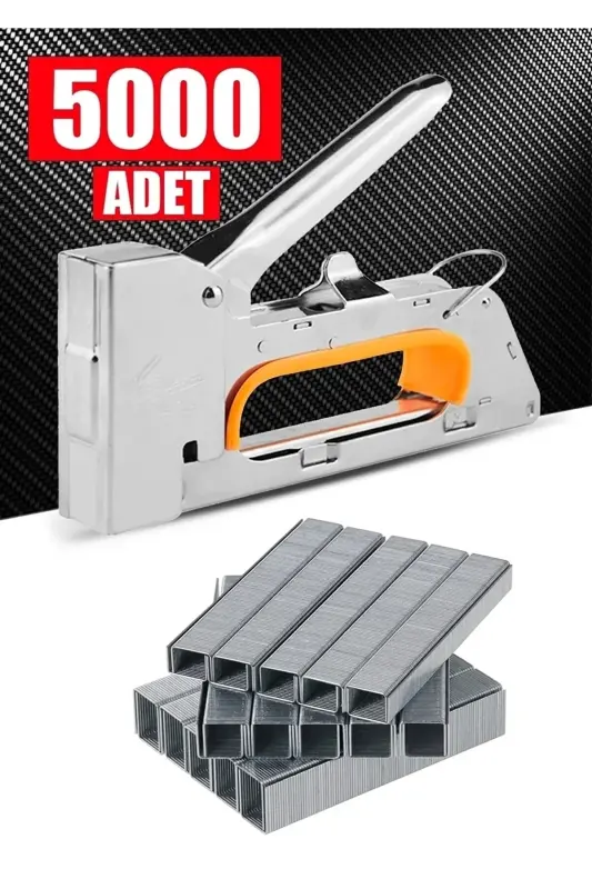 3 Function Mechanical Professional Large Stapler Stapler+wire (5,000 Pcs Staples Included) - MOONSHOP