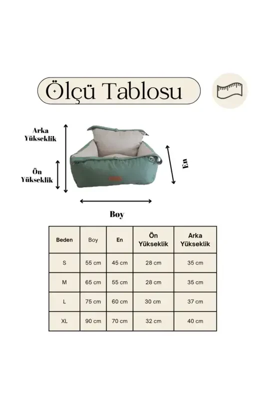 3-функциональная лежанка для собак - переноска - автокресло для собак - для дома, улицы, автомобиля - зеленая - 5