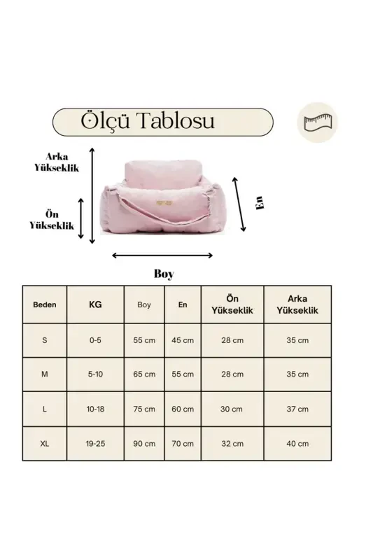 3-функциональное собачье кресло-кровать-переноска-автокресло для собак-дома на улице в машине-розовый - 5