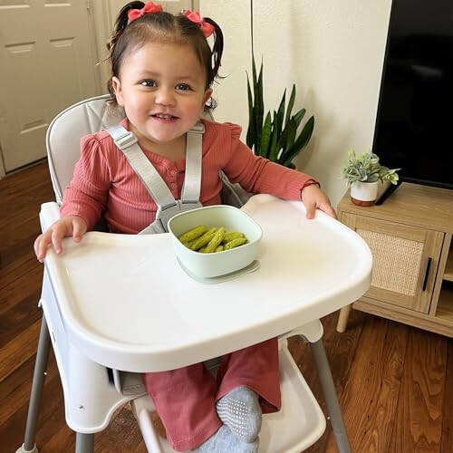 3 in 1 Baby High Chair, Bellababy Adjustable Convertible Chairs for Babies and Toddlers, Compact/Light Weight/Portable/Easy to Clean - 36