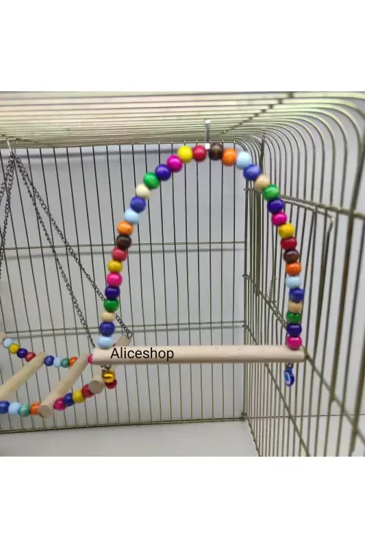3-in-1 Toy Set for Cockatiels and Similar Size Birds - 3