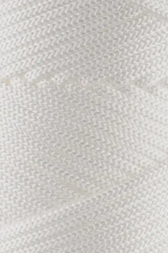 3 Mm - 250 gr Polyester Macrame Rope White 120 M Polyester Macrame Yarn Placemat Yarn And Bag Yarn-White - SENSY (1)