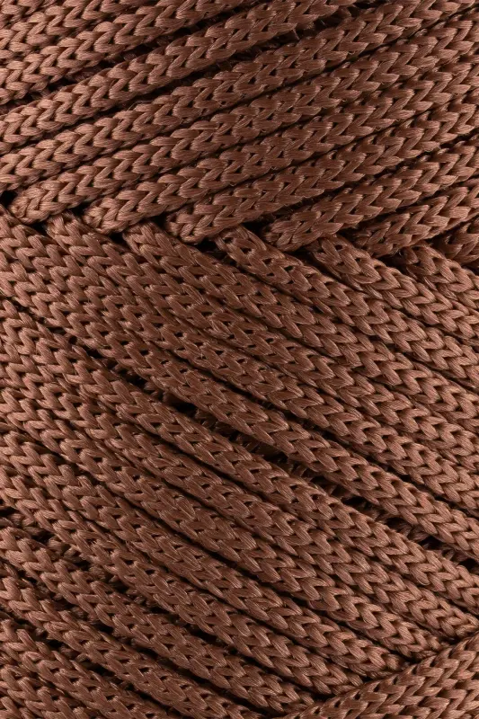 3 Mm - 250 gr Polyester Macrame Yarn Copper 120 M Polyester Macrame Yarn Placemat Yarn And Bag Yarn-Copper - 2