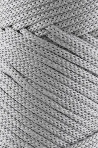 3 Mm - 250 gr Polyester Macrame Yarn Light Gray 120 M Polyester Macrame Yarn Placemat Yarn And Bag Yarn-Light Gray - SENSY (1)