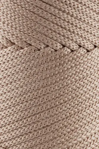 3 Mm - 250 gr Polyester Macrame Yarn Milk Coffee 12 - SENSY (1)