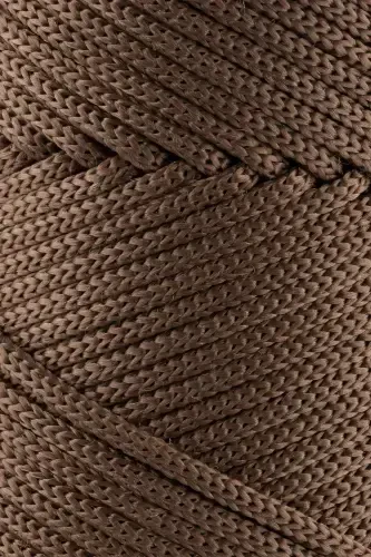 3 Mm - 250 gr Polyester Macrame Yarn Mink 120 M Polyester Macrame Yarn Placemat Yarn And Bag Yarn-Mink - SENSY (1)