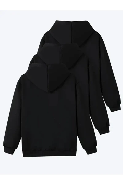 3-Pack ADVANTAGE Set Boys and Girls Unprinted Hooded Sweatshirt ( NEW PRODUCT ) - 3