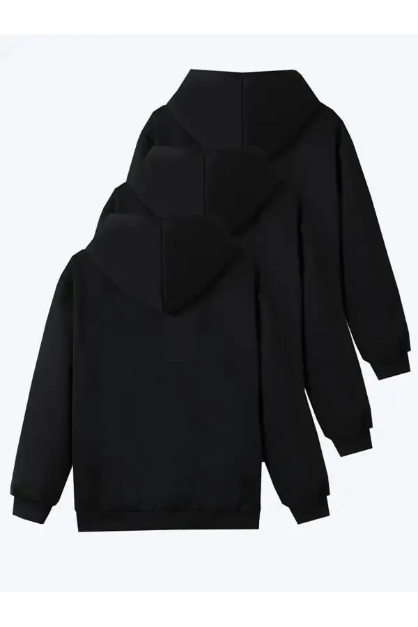 3-Pack ADVANTAGE Set Boys and Girls Unprinted Hooded Sweatshirt ( NEW PRODUCT ) - 4