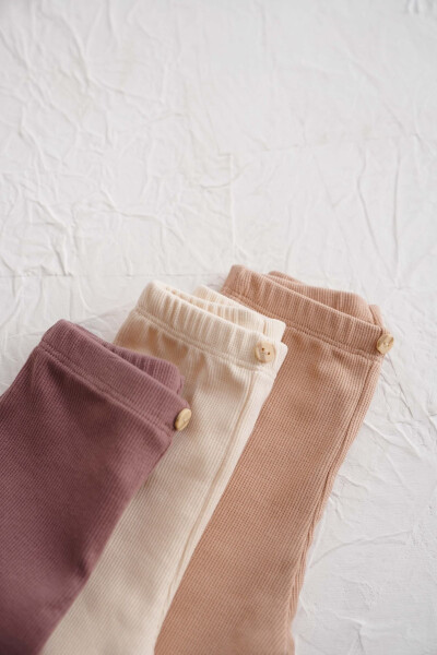 3 Pack Baby Cashmere Leggings Model 3 - 4