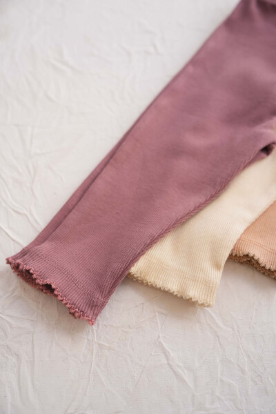 3 Pack Baby Cashmere Leggings Model 3 - 6