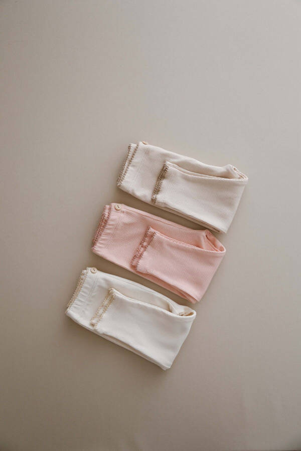 3-Pack Baby Cashmere Tights Model 1 - 3