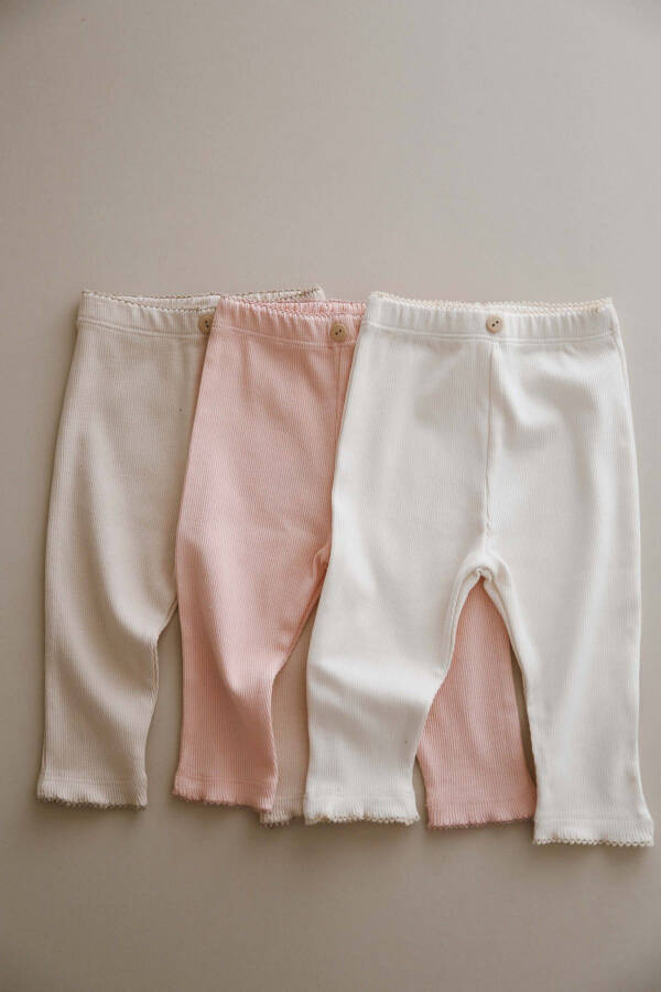 3-Pack Baby Cashmere Tights Model 1 - 5