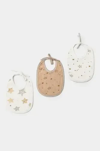 (3 PACK) BABY'S 100% Organic Cotton Double Layer - BEBE WINI (1)