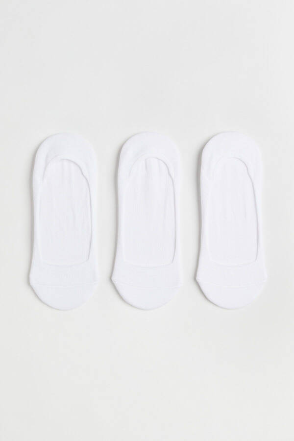 3 Pack Invisible Socks - 1