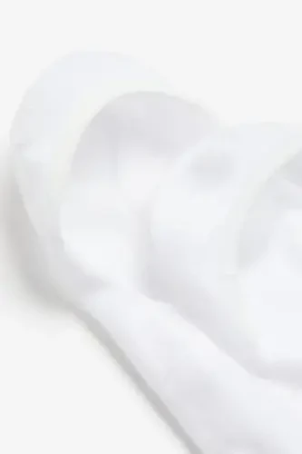 3-Pack Invisible Socks-White - H&M (1)