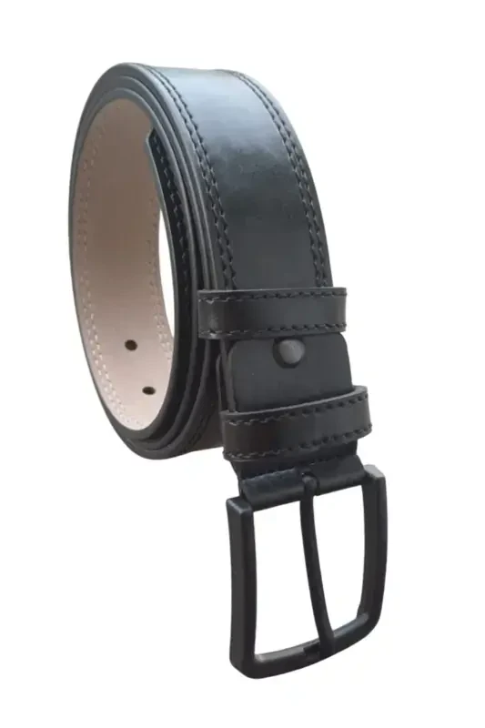 3 Pack Men's Belt Suitable for Denim and Canvas - 7