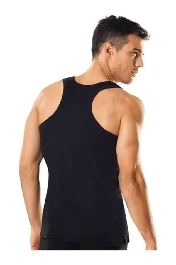 3 Pack Men's Cross Lycra Sports Tank Top 3 Colors - 2