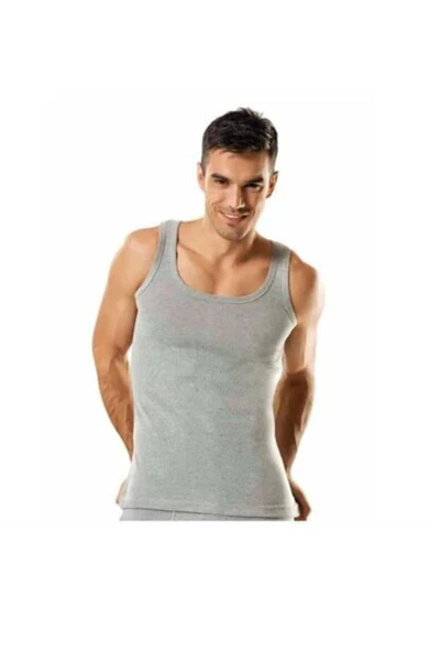 3 Pack Men's Ribbed Lycra Sports Rambo Undershirt Tu2 - TUTKU