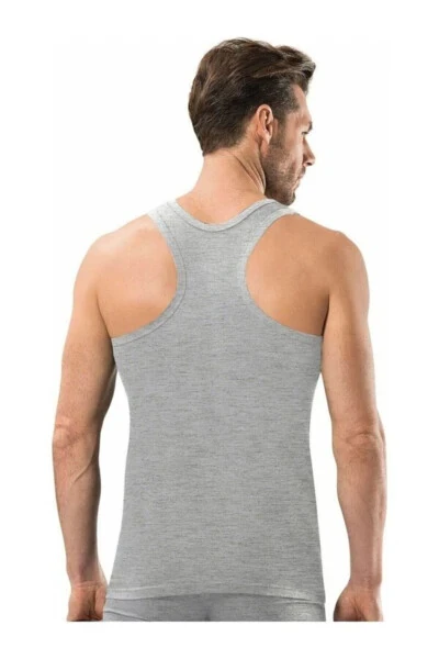 3 Pack Men's Ribbed Lycra Sports Rambo Undershirt Tu2 - TUTKU (1)