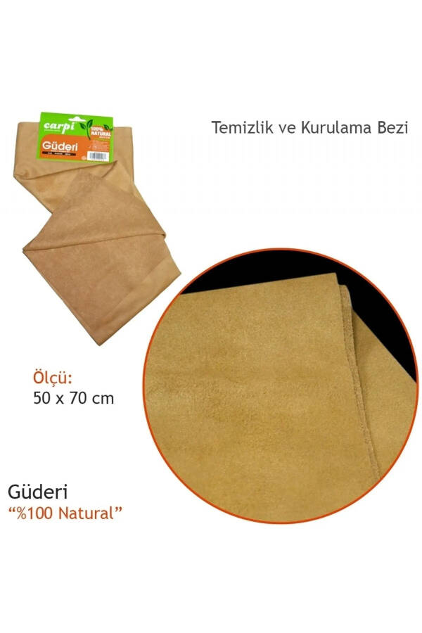 3 Pack Natural Luxury Suede Cloth 50x70 Cm for Home, Car, Office - 4