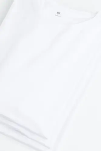 3 Pack Slim Fit T-Shirt - H&M (1)