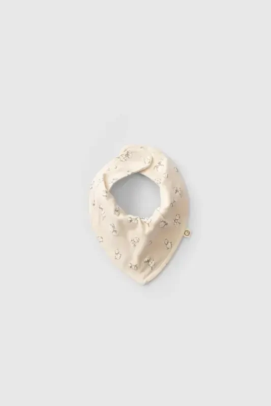 3-Pack Waterproof Organic Cotton Bandana Bib Set - 6