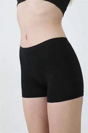 3-Pack Women's Assorted Color Boxer Shorts Cotton Lycra - 3