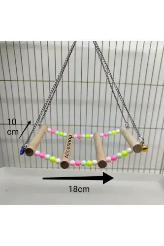 3-Piece Bird Toy Set Cage Accessories - GENEL MARKALAR (1)