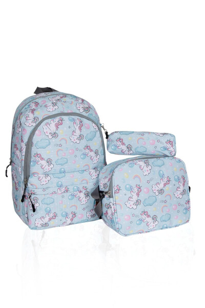 3-Piece Elementary School Backpack Set - 1